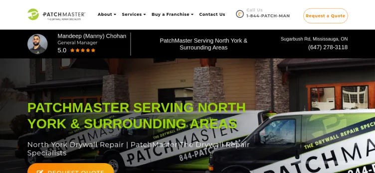 Screenshot PatchMaster North York