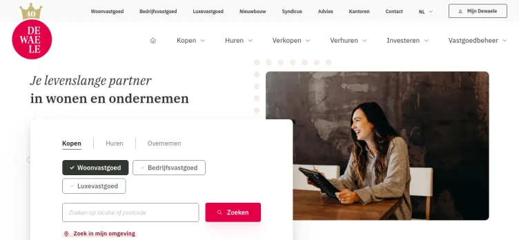 Screenshot Dewaele.com