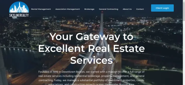 Screenshot Skyline Realty