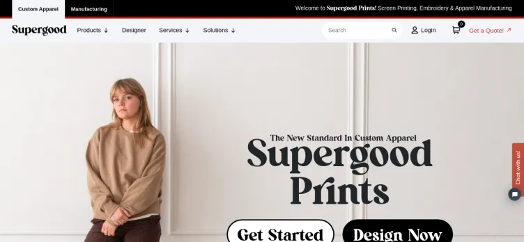 Screenshot Supergood Prints