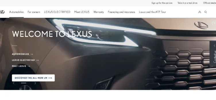 Screenshot Lexus Georgia