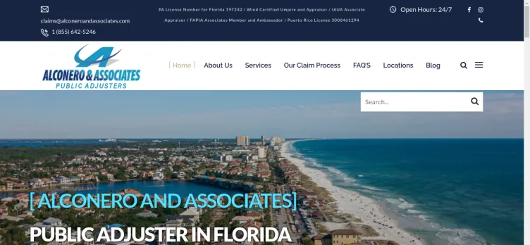 Screenshot Alconero and Associates