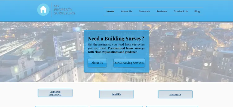 Screenshot My Property Surveyors