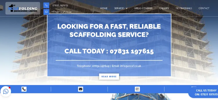 Screenshot 1st-Scaffolding.co.uk