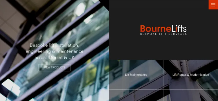 Screenshot Bourne Lifts