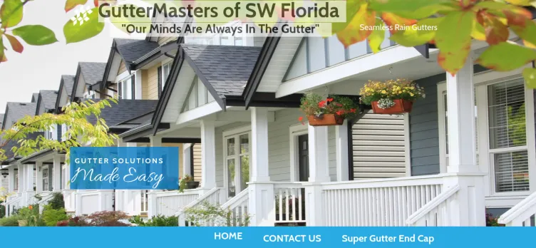 Screenshot GutterMastersFlorida.com