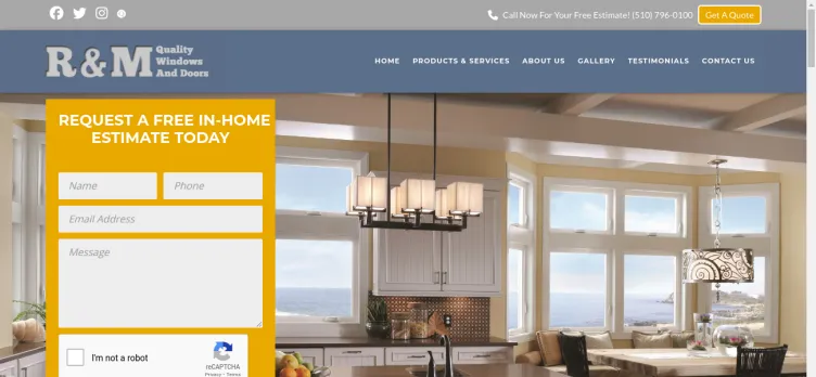 Screenshot RandMQualityWindowsAndDoors.com