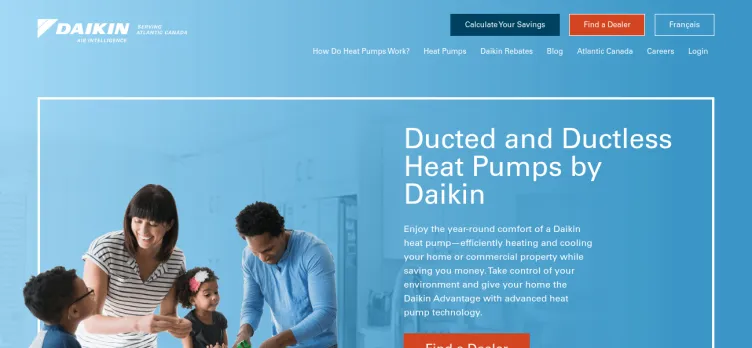 Screenshot Daikin Atlantic