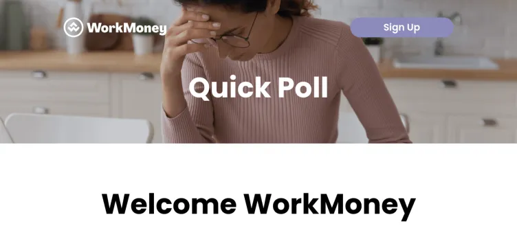 Screenshot quick-poll.workmoney.org