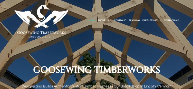 Screenshot Goosewing Timberworks