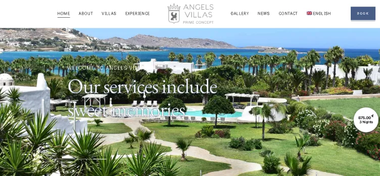 Screenshot Angels Villas