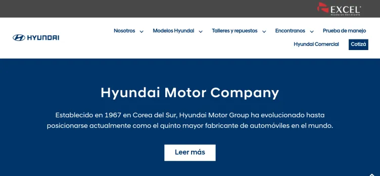 Screenshot Hyundai Nicaragua