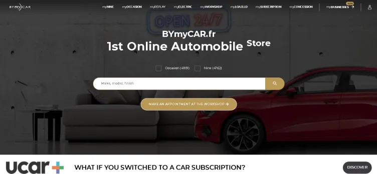 Screenshot BYmyCAR