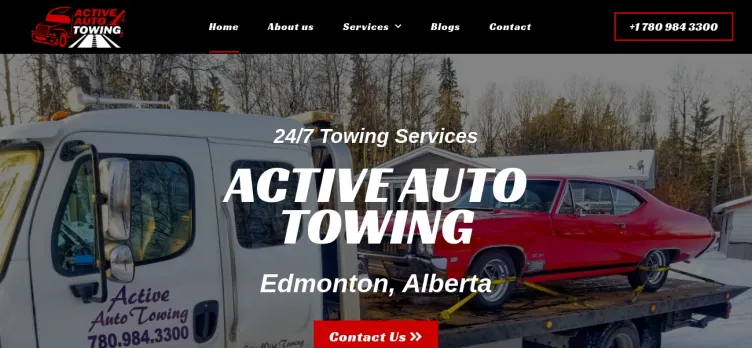 Screenshot Active Auto Towing