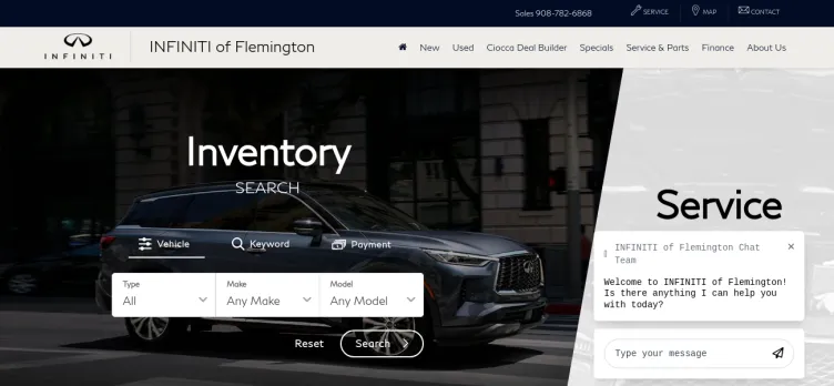 Screenshot INFINITI of Flemington