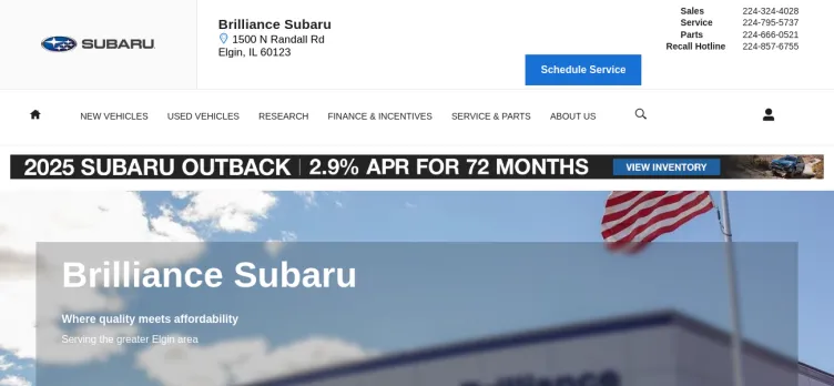 Screenshot Brilliance Subaru