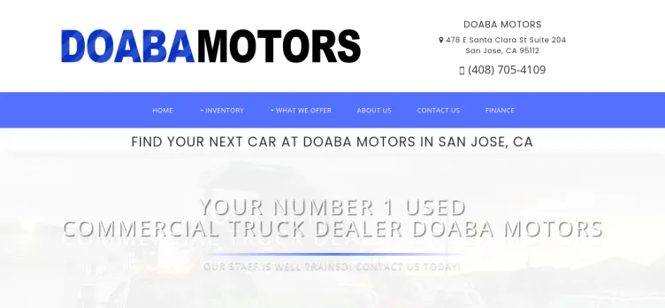 Screenshot Doaba Motors