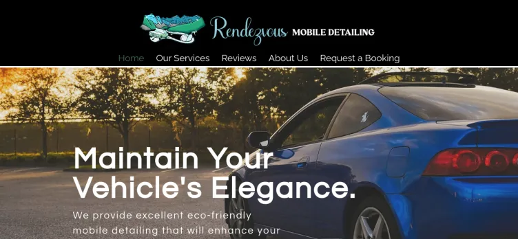 Screenshot Rendezvous Mobile Detailing