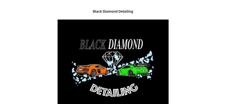 Screenshot Black Diamond Detailing