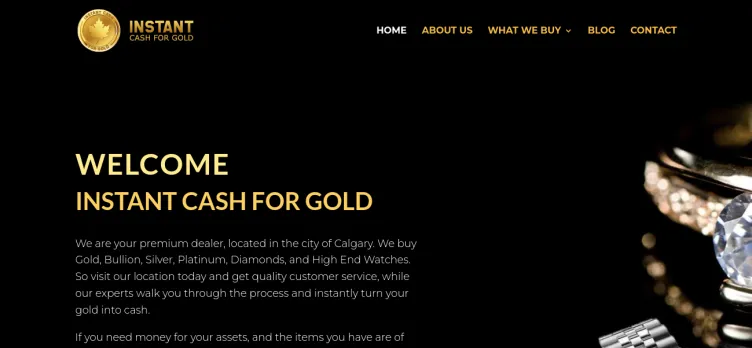 Screenshot Instant Cash for Gold