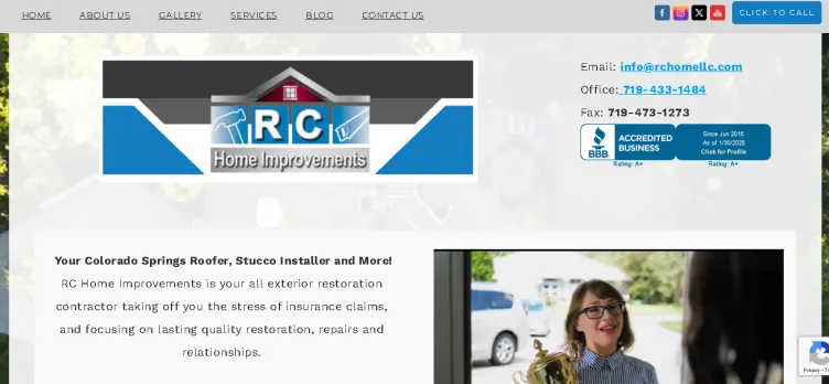 Screenshot RC Home Improvements