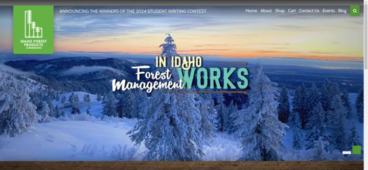 Screenshot IdahoForests.org