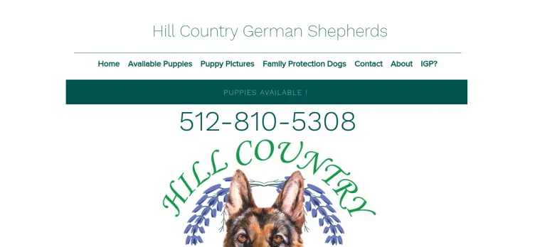 Screenshot HillCountryGSD.com