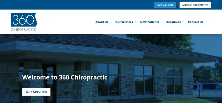 Screenshot 360 Chiropractic