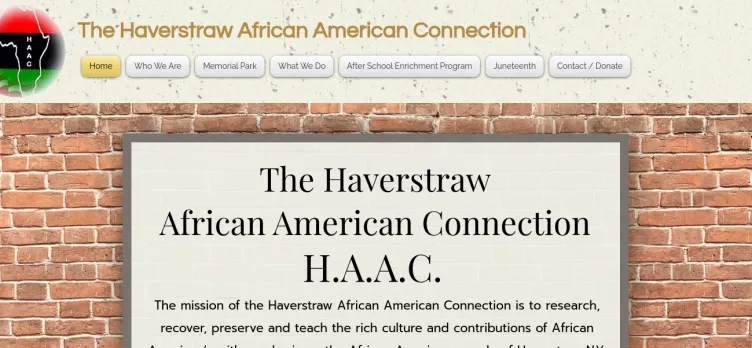 Screenshot TheHAAC.com