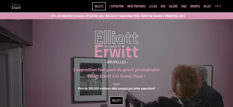 Screenshot Expo-ElliottErwitt.com