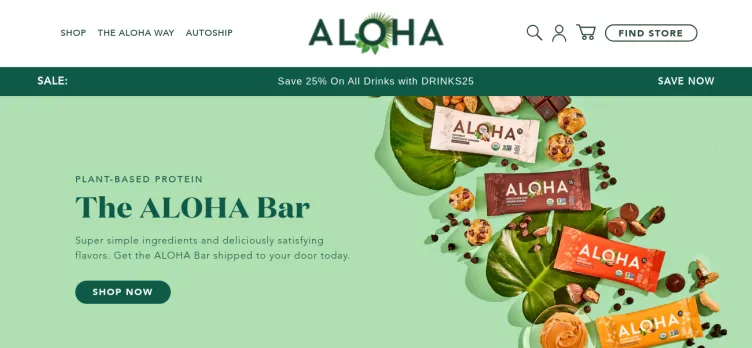 Screenshot ALOHA