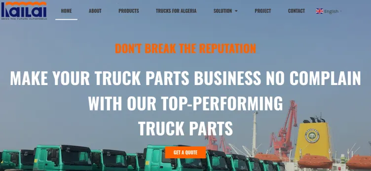 Screenshot TruckParts