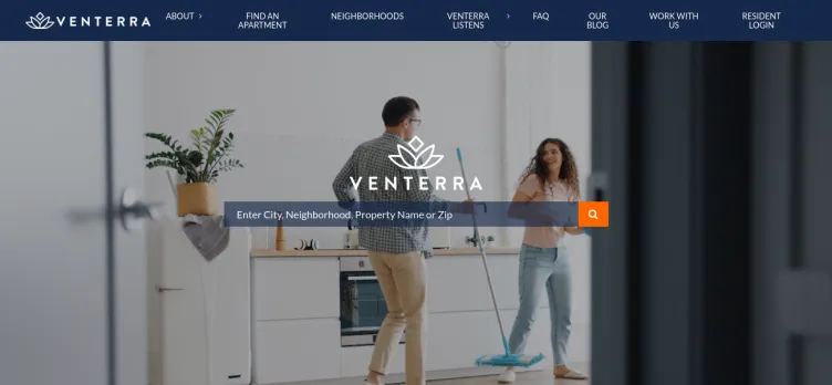 Screenshot Venterra Living