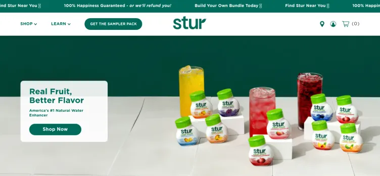 Screenshot Stur Drinks