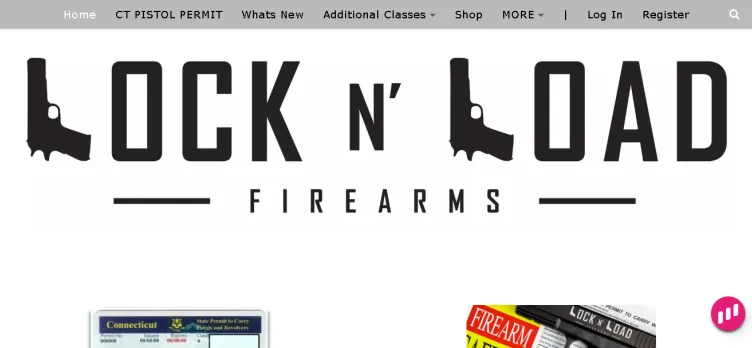 Screenshot LockNLoadCT.com