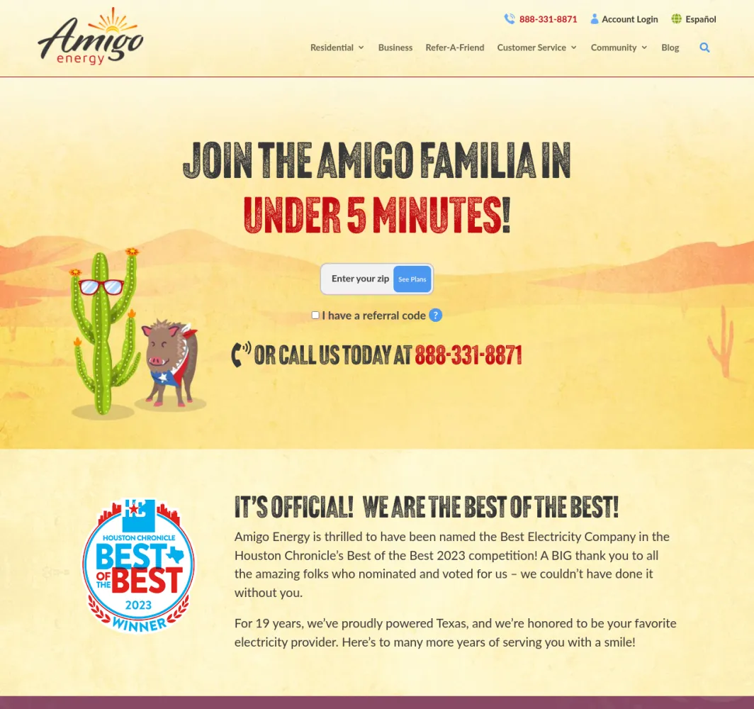 Reviews for Amigo Energy