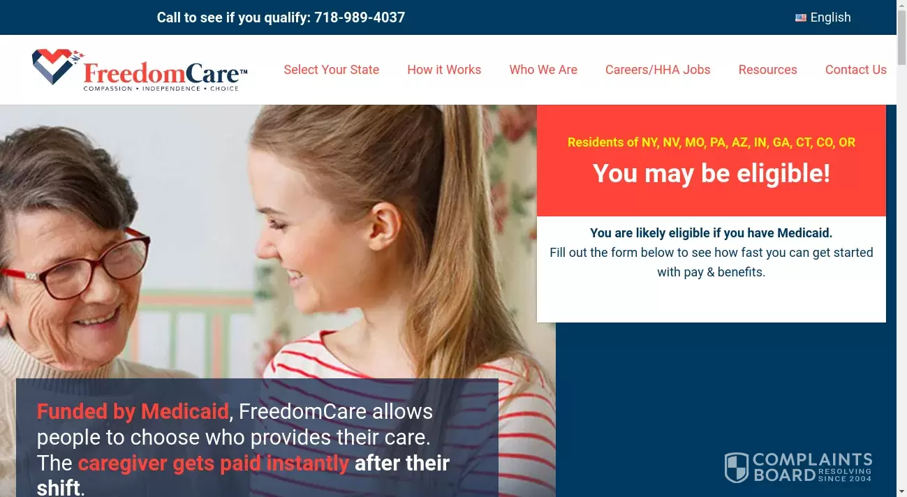 Freedom Care Reviews 2024 All You Need to Know ComplaintsBoard