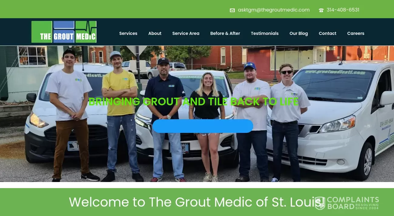 St. Louis MO Grout Cleaning and Repair - The Grout Medic of St. Louis