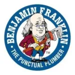Benjamin Franklin Plumbing / Clockwork company logo