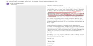 viking cruise refund complaints