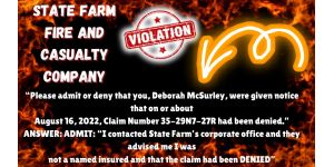 State Farm - Privacy violations state farm unlawfully disclosed our corporate policy information with someone not listed on our policy nor obtained our consent!