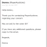 PlayerAuctions - customer service