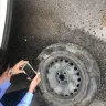 Hankook Tire - new cars tyre is busted