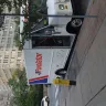 Purolator - the driver started swearing at me.