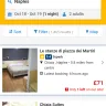 Trivago - reservation for a room in bologna