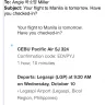 Cebu Pacific Air - website check-in vs actual check-in; discrimination