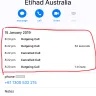 Etihad Airways - changed our confirmed booking without notifying us