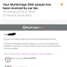MyHeritage - dna results