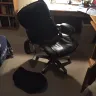 Staples - brown true air office chair