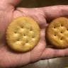Ritz Crackers - burnt crackers